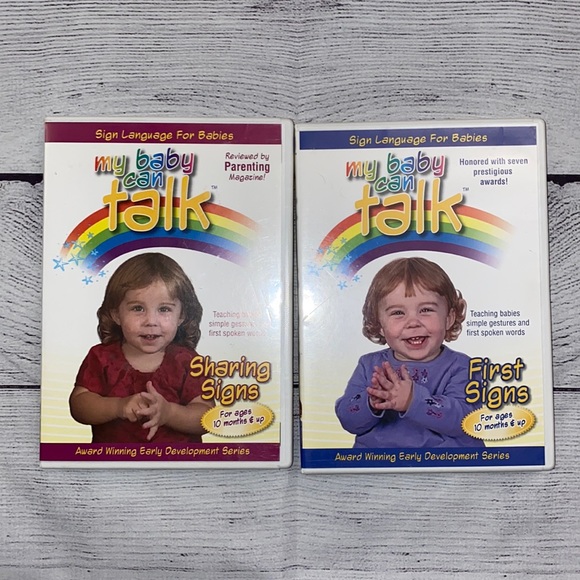 Baby Sign Language DVD’s - Picture 1 of 1